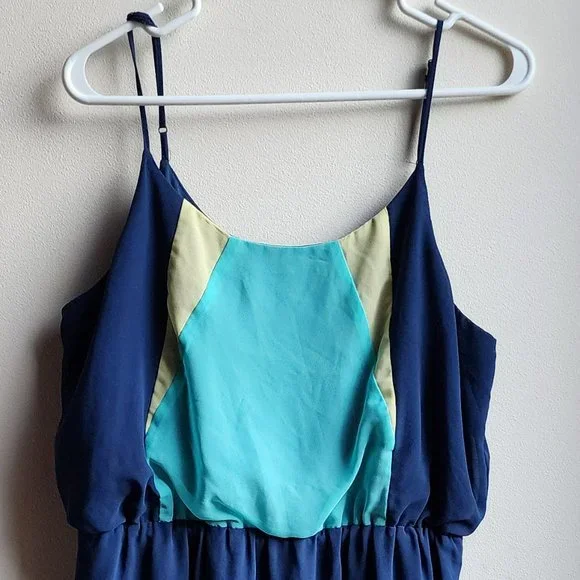 Olive & Oak Lightweight Blue Dress Size Large - Picture 6 of 16